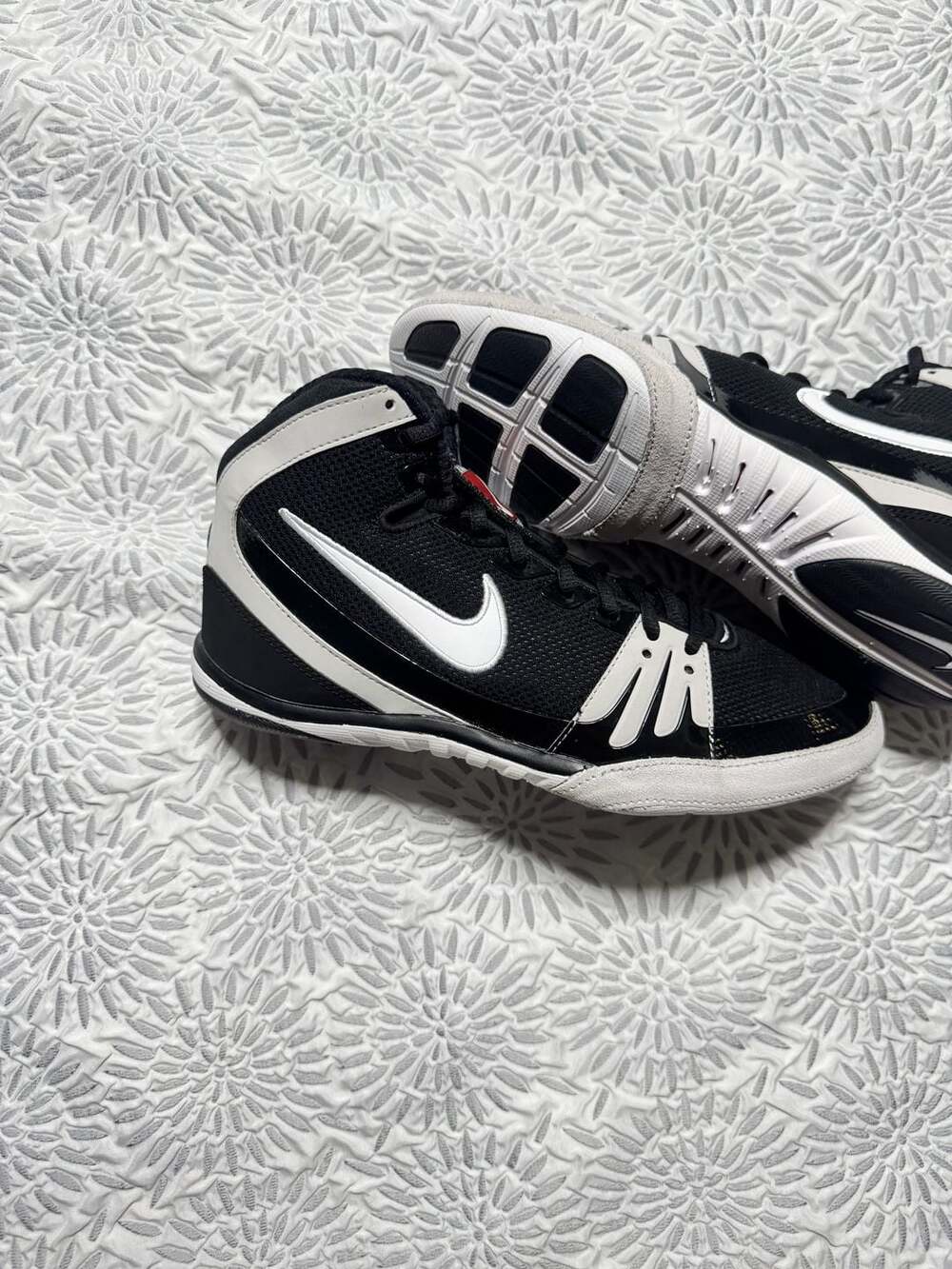 Nike Freek Black True White Wrestling Shoes Men’s 9 316403-011